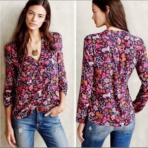Anthropologie Blouse Sz 8/small 💕
